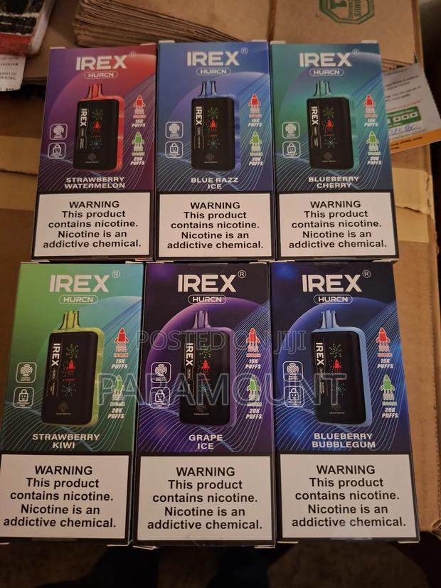 Irex Puffs Rechargeable With Smart Touch. - main view