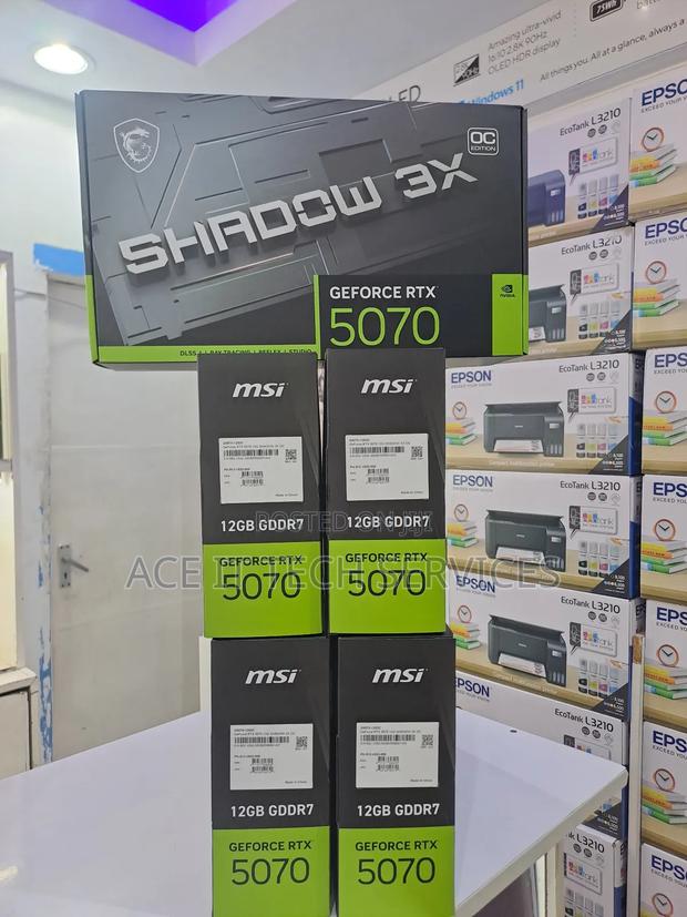 Msi Geforce RTX 5070 Shadow 3x 12gb Oc DDR 7 Best Price