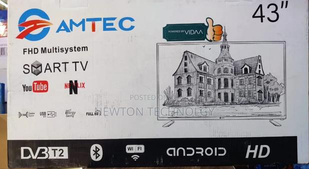 Amtec Smart Tv Frameless Vidaa