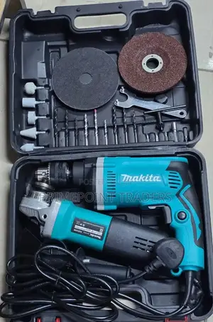 Makita Grinder + Drill Combo✓