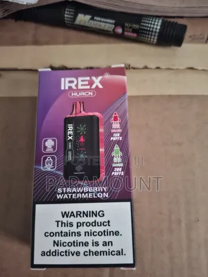 Irex Puffs Rechargeable With Smart Touch.