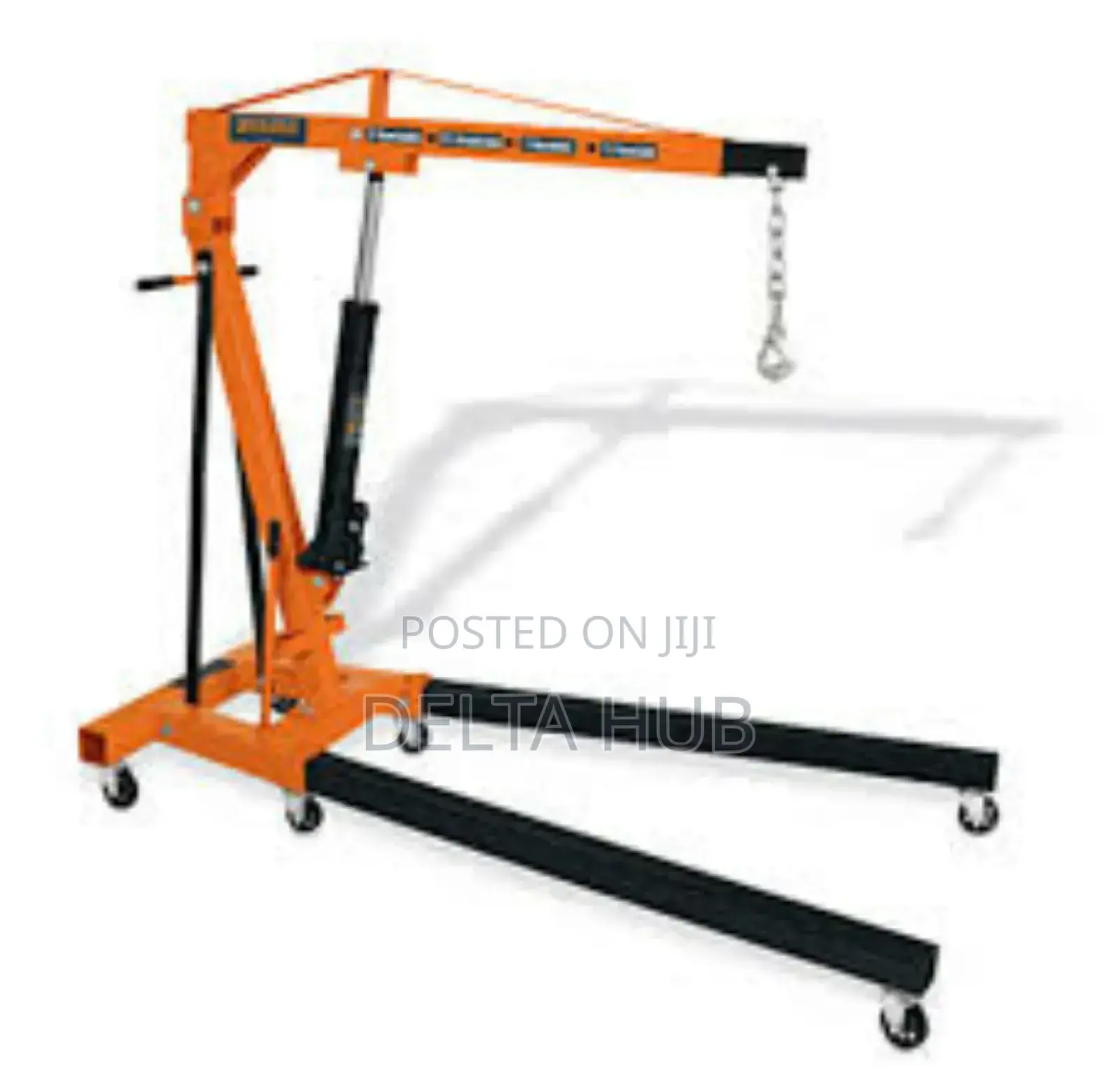 Low-profile Engine Crane -2-ton For Cars & Lowered Vehicles