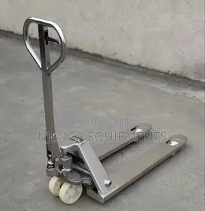 Heavy-Duty Stainless Steel Pallet Truck
