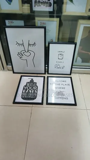 Toilet Decor Frames