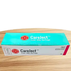 Careject 2 Part Luer Slip 5ml (100's)
