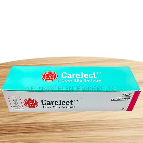 Careject 2 Part Luer Slip 5ml (100's)