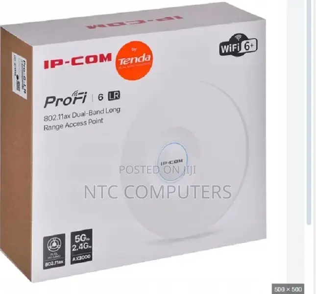 Ip-Com Pro-6-Lite Ax 3000 Wi-Fi6 Dual-Band Access Point