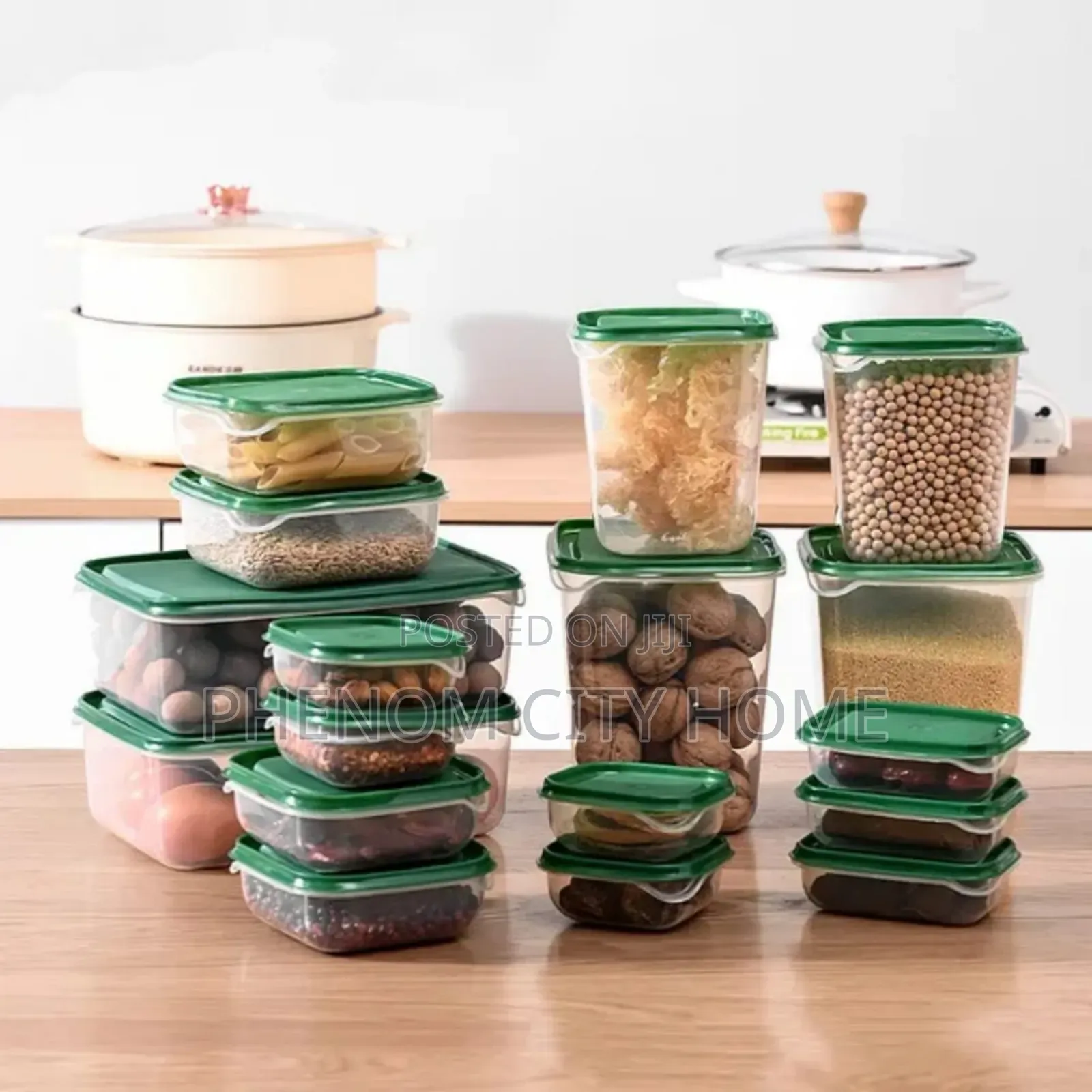 17pc Crisper Food Containers