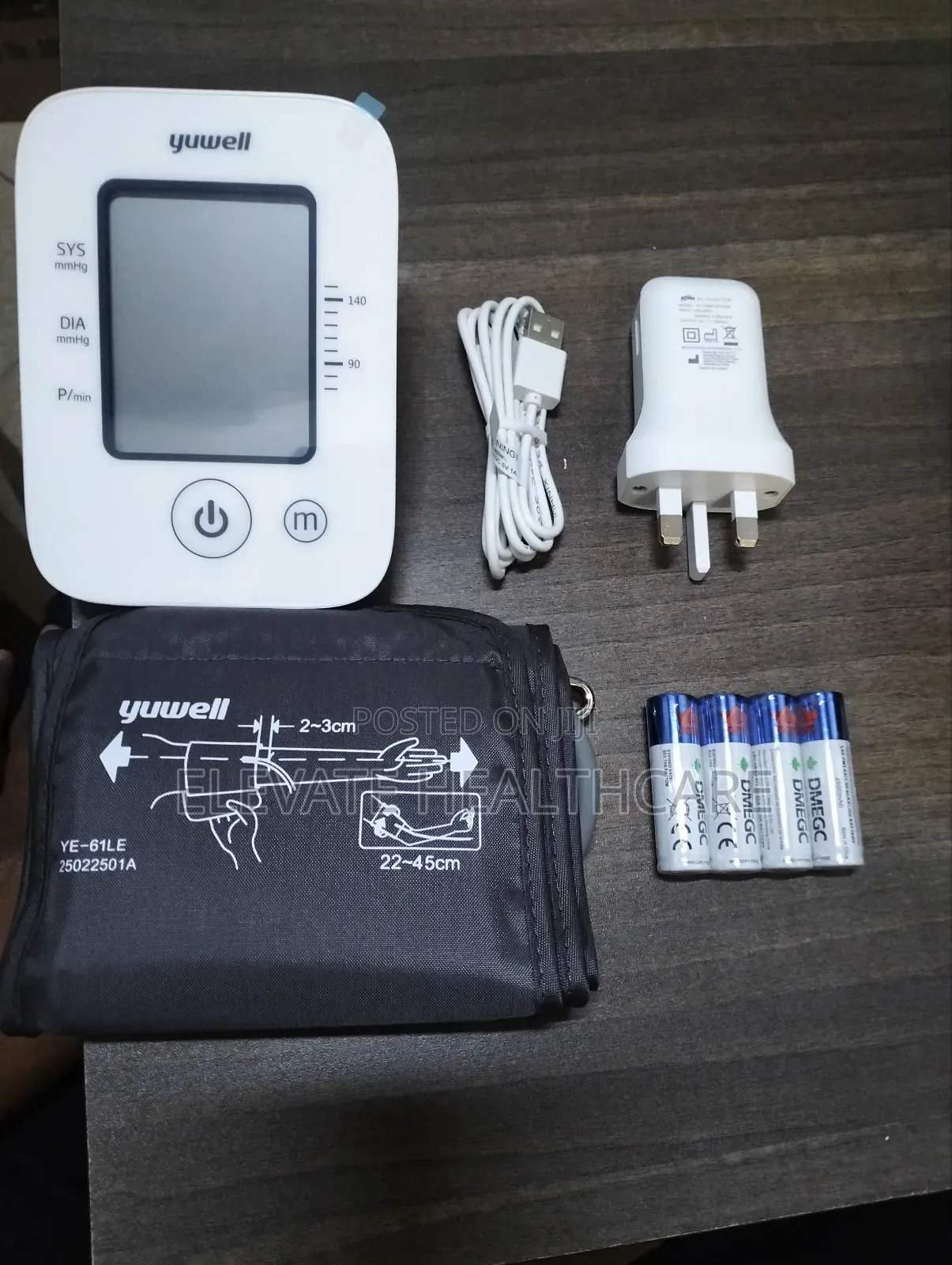 Yuwell Blood Pressure Monitor (Bp)