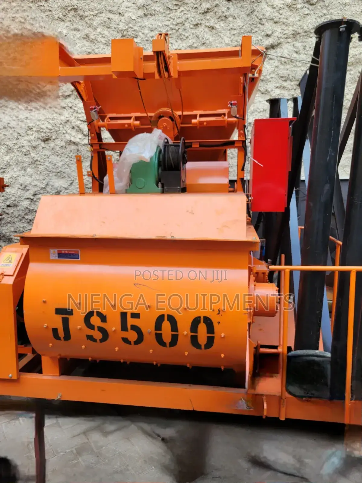 Industrial Concrete Mixer Js500