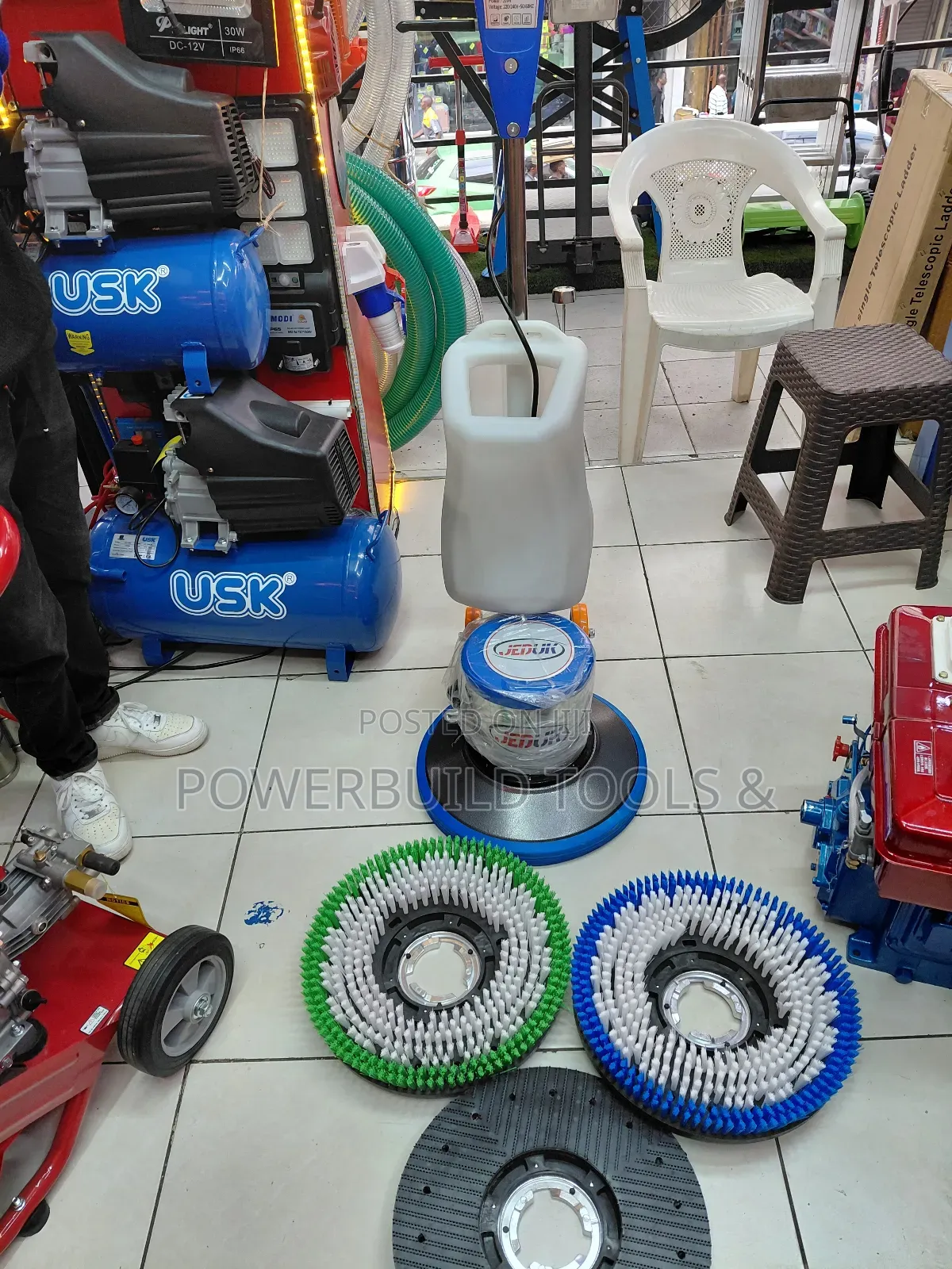 Jed Uk Electric Floor Scrubber 1200w