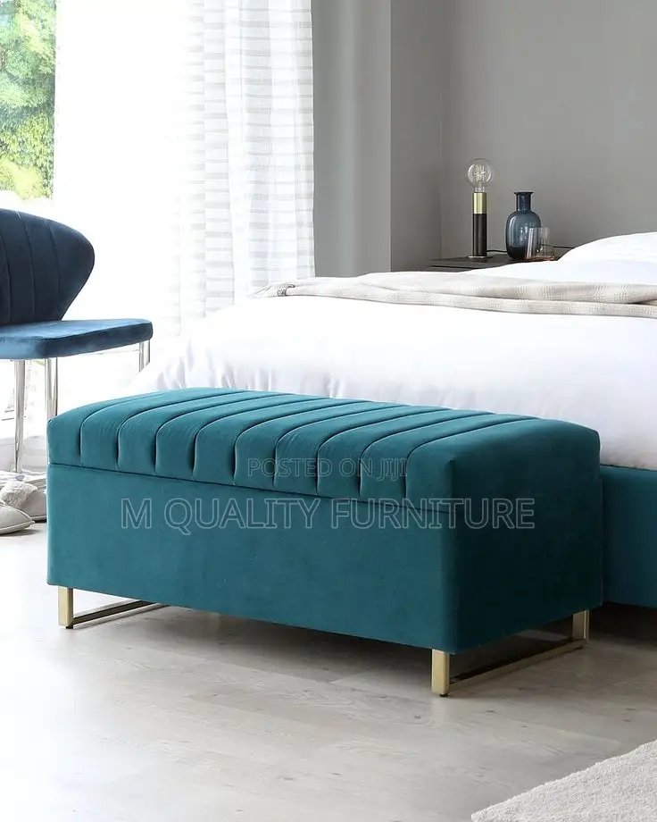 Blue Quality Modern Ottoman