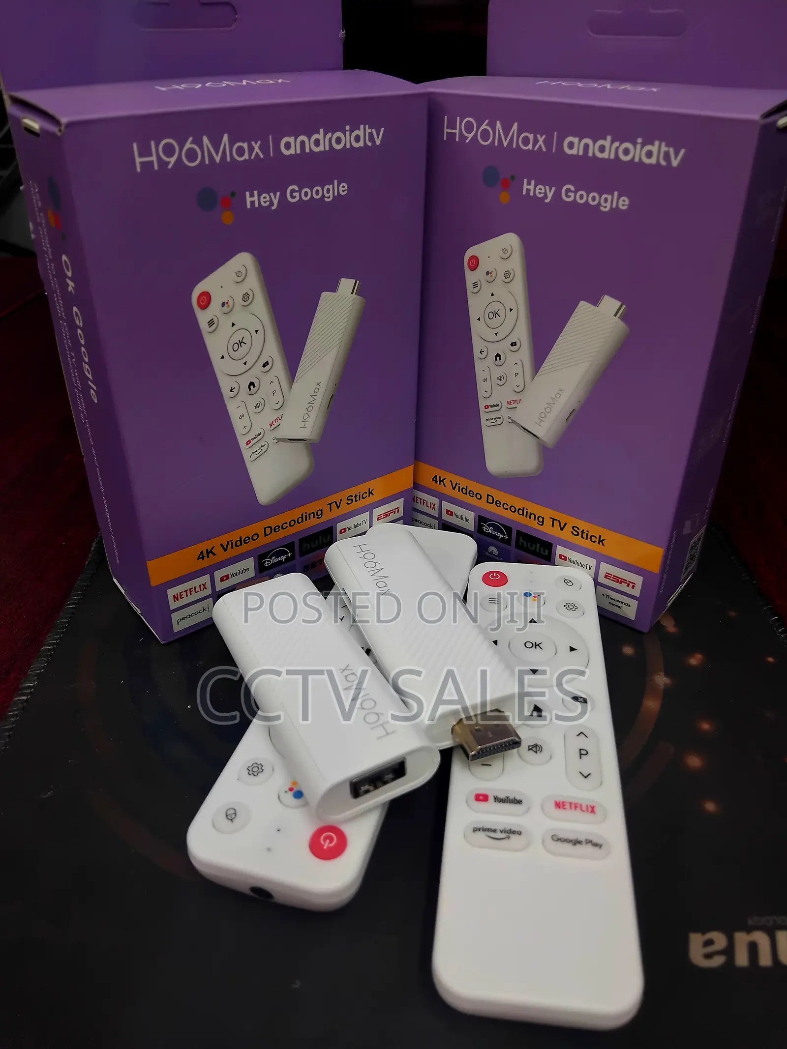 Android H96max Video Decoding Tv Stick