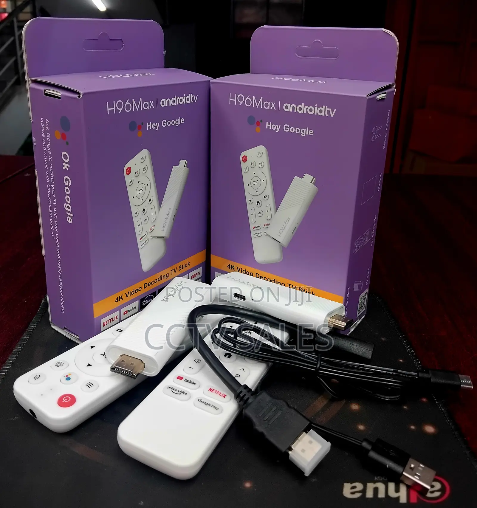 Android H96max Video Decoding Tv Stick