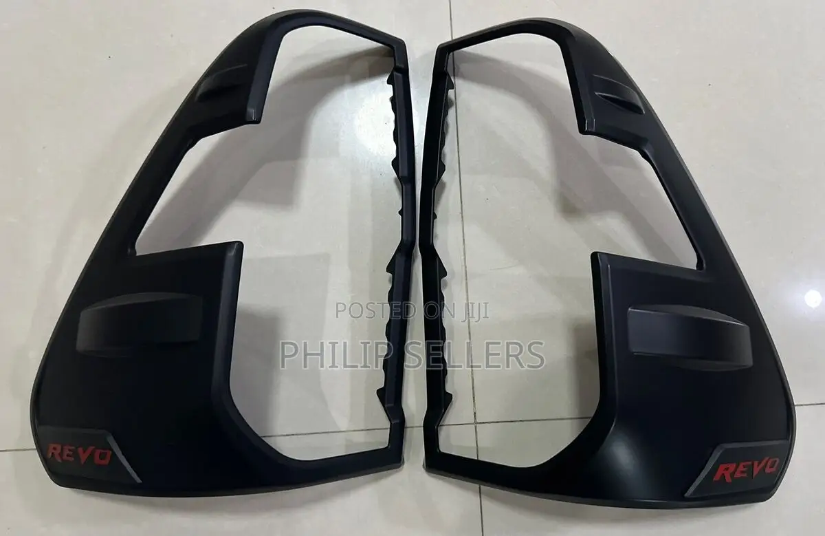 Headlight and Tail Light Covers in Matte Black