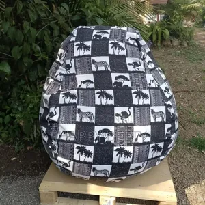 Add a Touch of African Print to Your Space With Our Beanbag