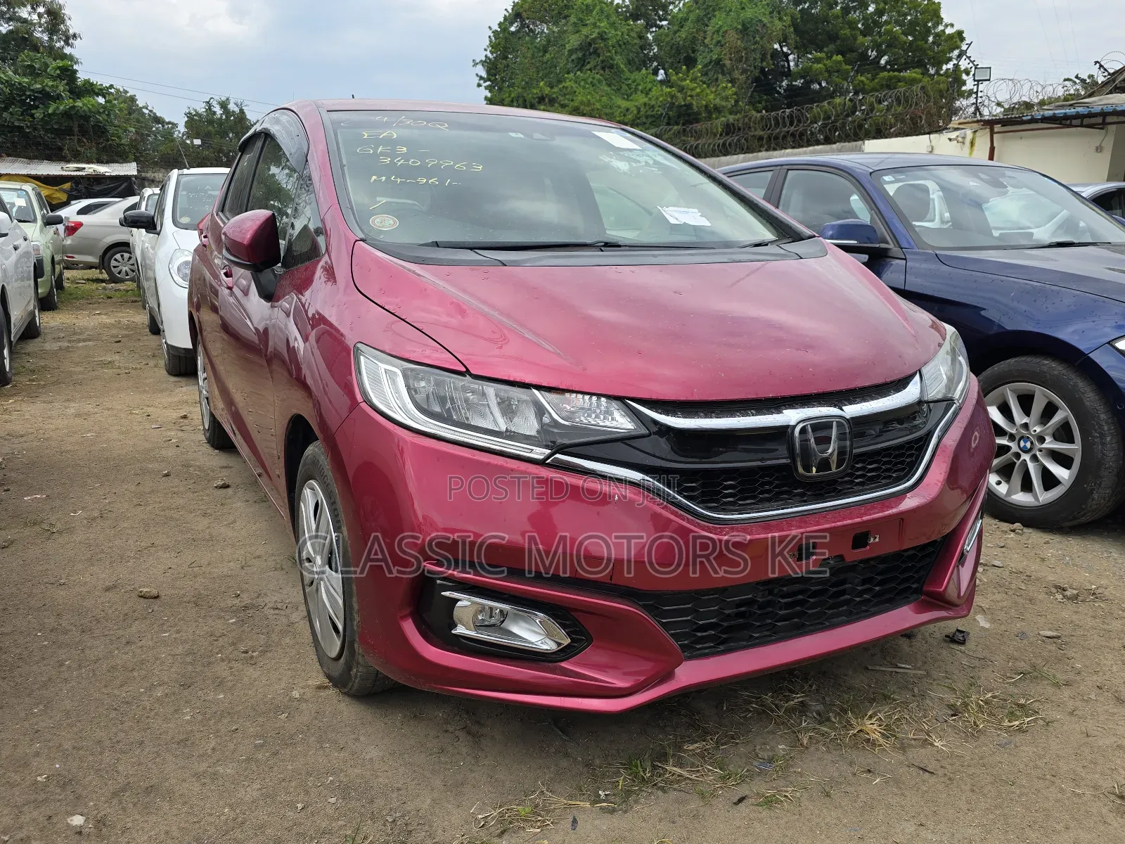 Honda Fit EX 2018 Burgundy