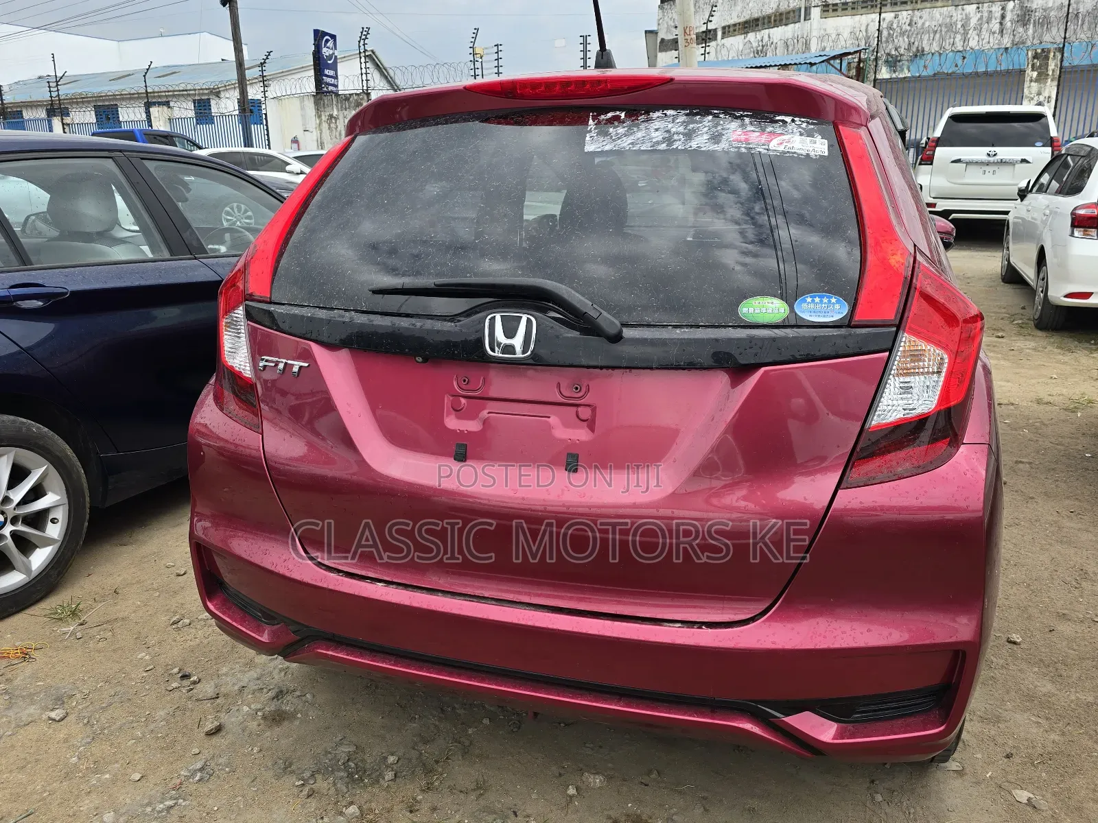Honda Fit EX 2018 Burgundy