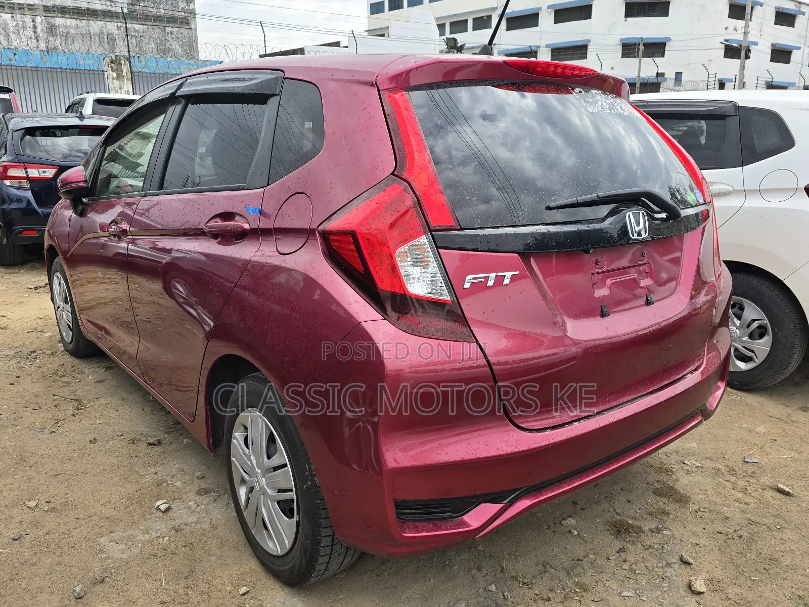 Honda Fit EX 2018 Burgundy