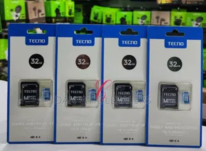 Tecno 32gb Stable and 100mb/S High Speed Memory Cards