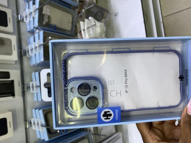 Zhang Border Shockproof Clear Case for iPhone 15 Pro Max - main view