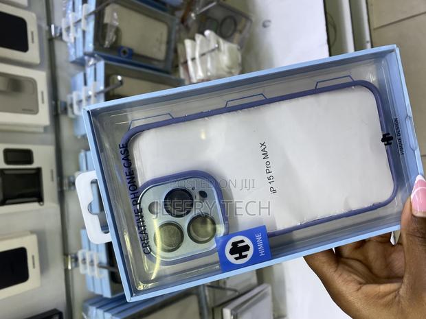 Zhang Border Shockproof Clear Case for iPhone 15 Pro Max - thumbnail 2