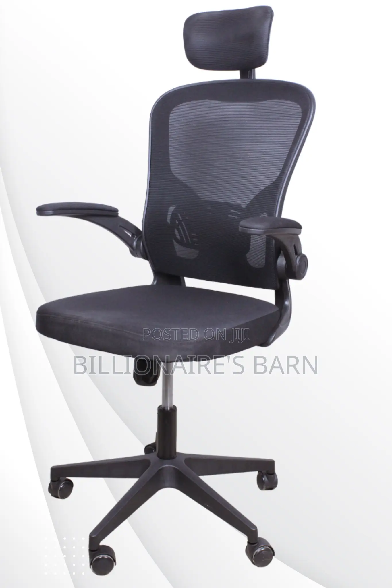 Swivel Gray Office Chair