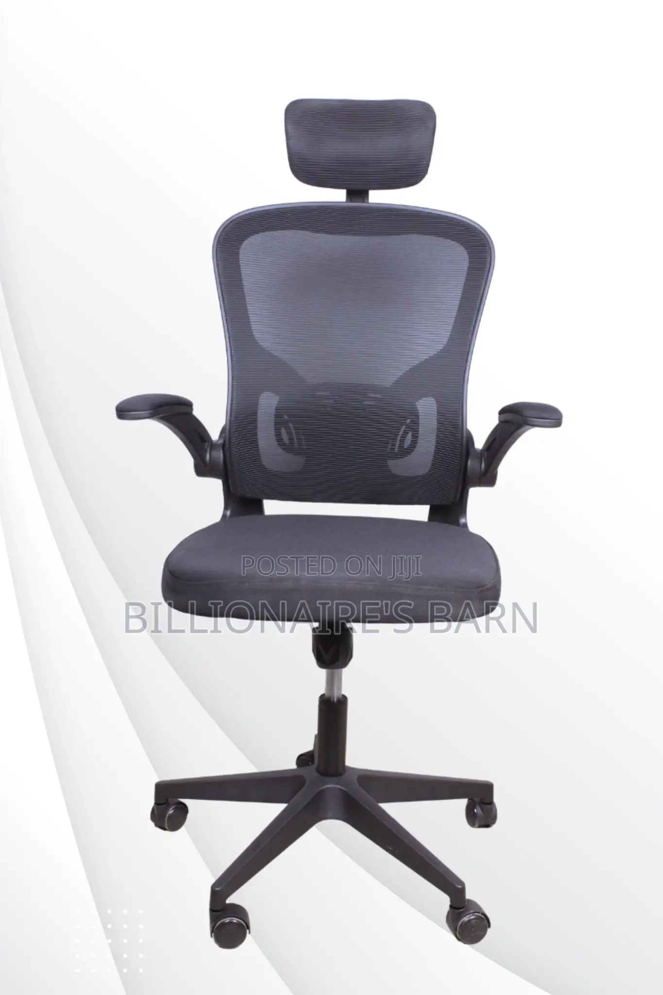 Swivel Gray Office Chair