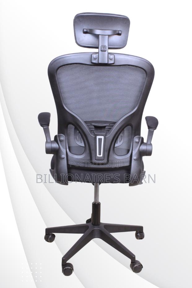 Swivel Gray Office Chair - thumbnail 3