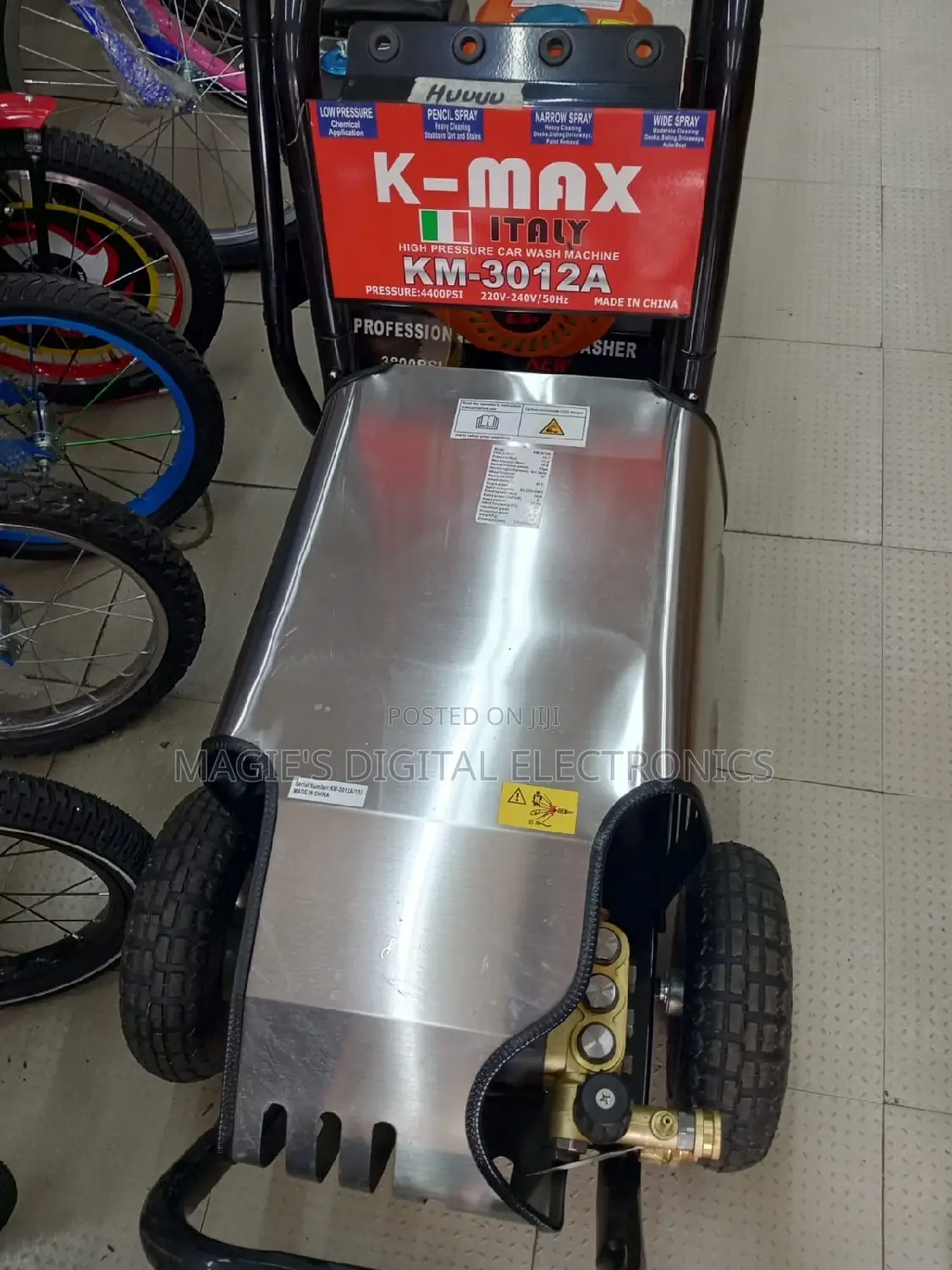 Commercial Standard 4400psi Kmax Electric Pressure Washer