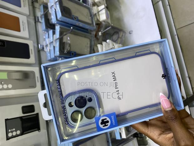 Angze Border Shockproof Phone Case for iPhone 14 Pro Max - thumbnail 2