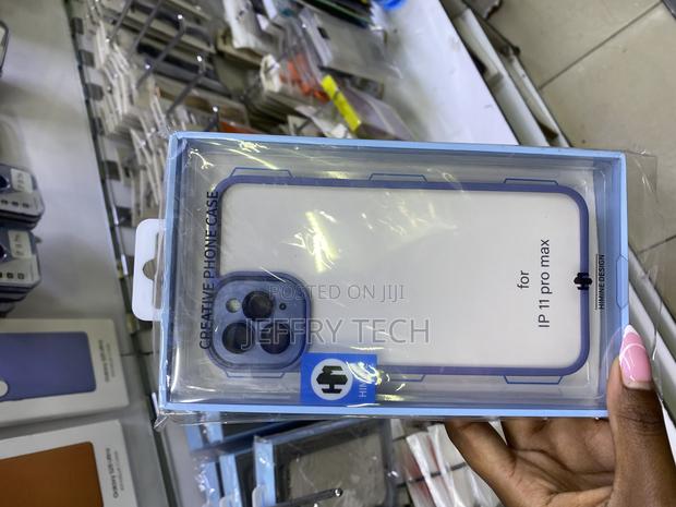 Zeho Color Border Clear Case for iPhone 11 Pro Max - main view