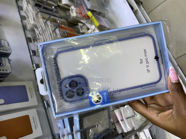 Zeho Color Border Clear Case for iPhone 11 Pro Max - thumbnail 2