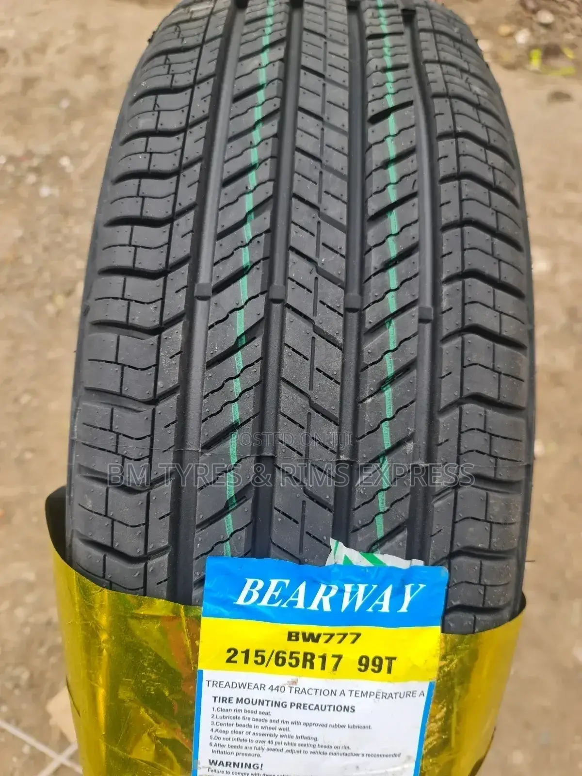 215 /65 R17 Bearway Tyres (Highway Terrrain)