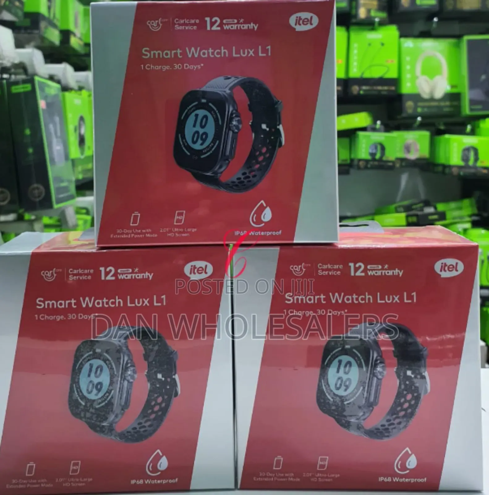 Itel Smart Watch Lux L1 Isw-L1 2.01" Ultra Large Hd Screen