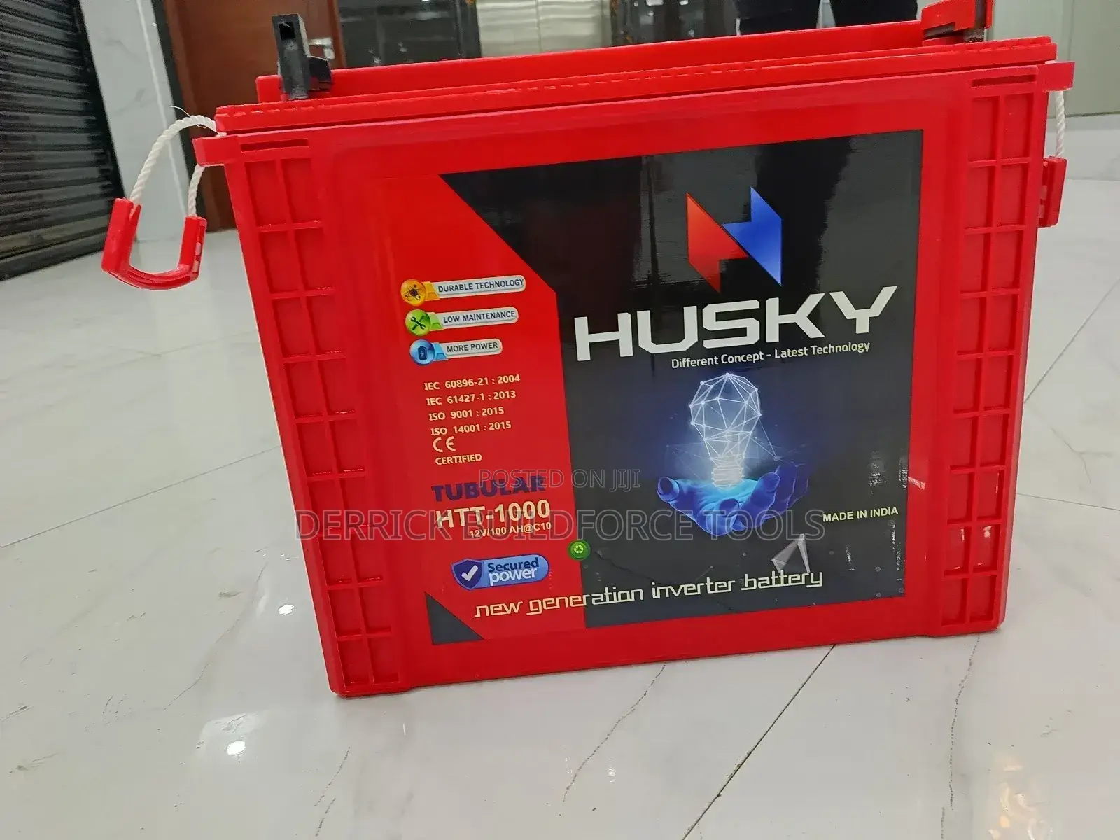 HTTP 100ah Husky Tubular Battery