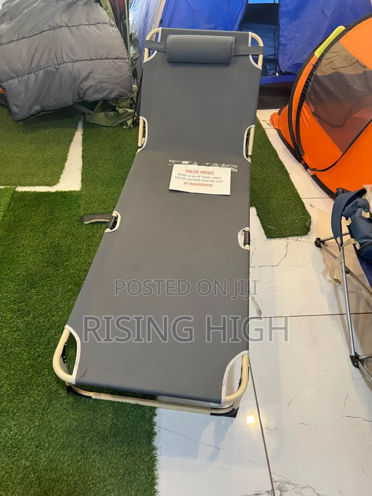 Folding Bed for Beach Relaxation