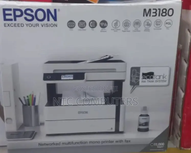 Epson Ecotank Monochrome M3180 All-in-One Duplex Wi-Fi Ink
