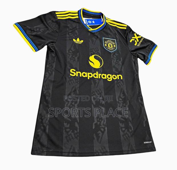 New Season Manchester United 3rd Jersey 25/26 Black Kit