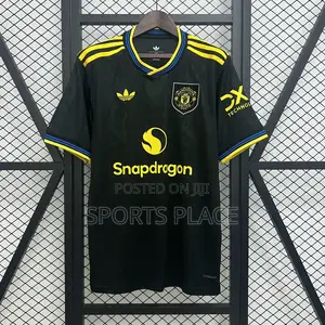 New Season Manchester United 3rd Jersey 25/26 Black Kit