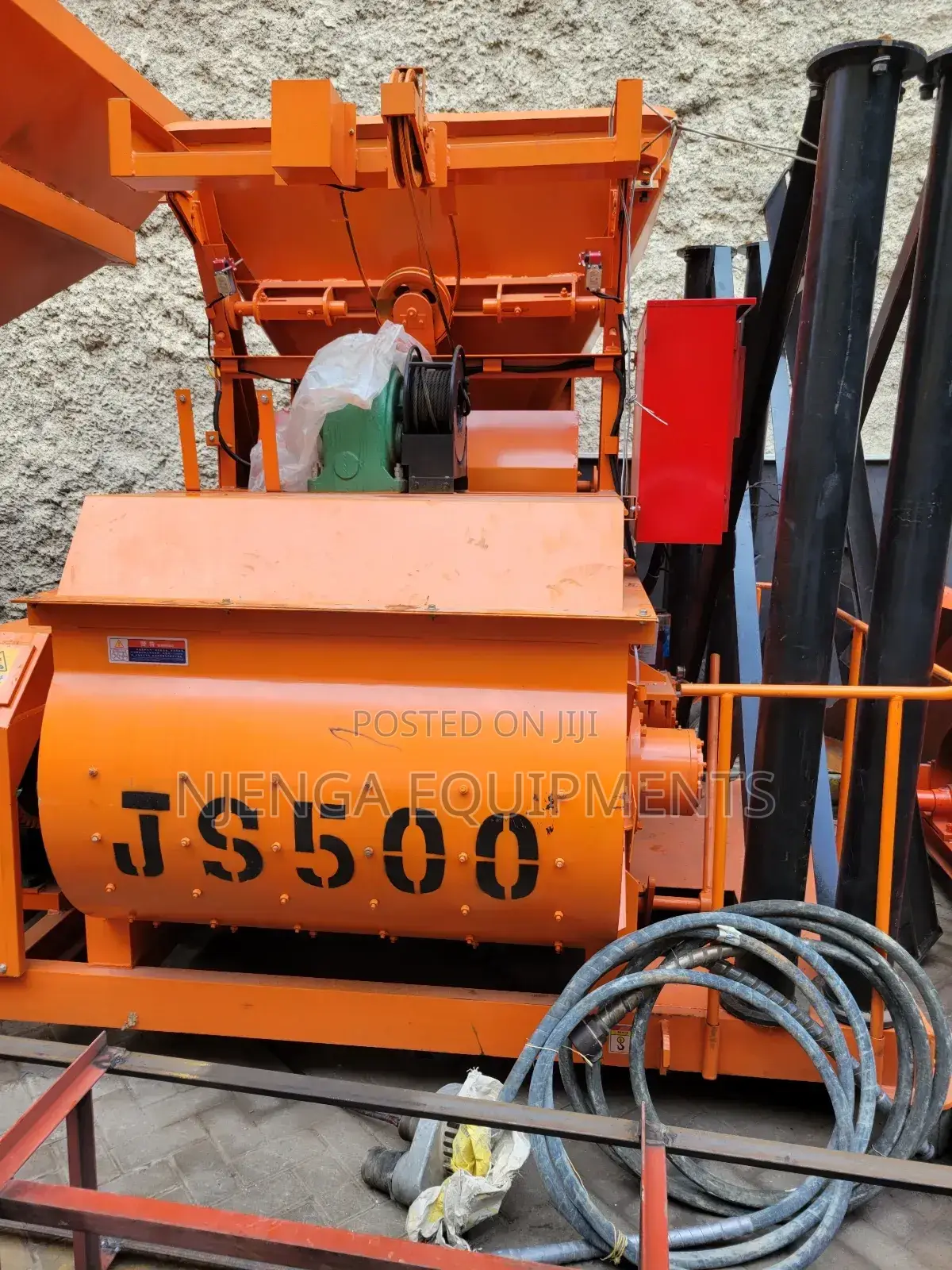 Industrial Concrete Mixer Js500