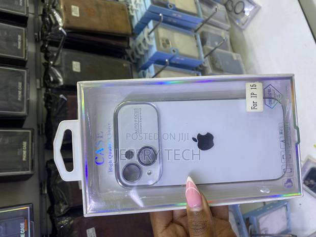 Acedun Autofocus Lens Shield Case With Logo for iPhone 15 - main view