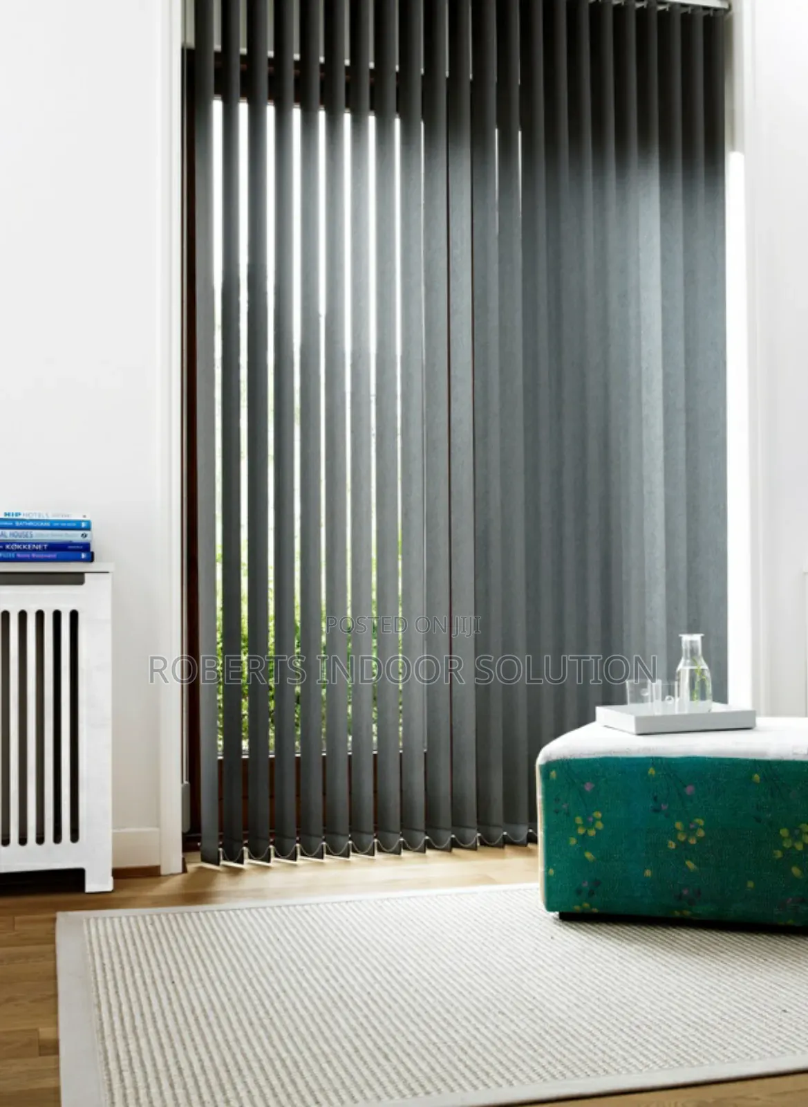 Vertical Blinds Whispering Windows ,Soft Light Light
