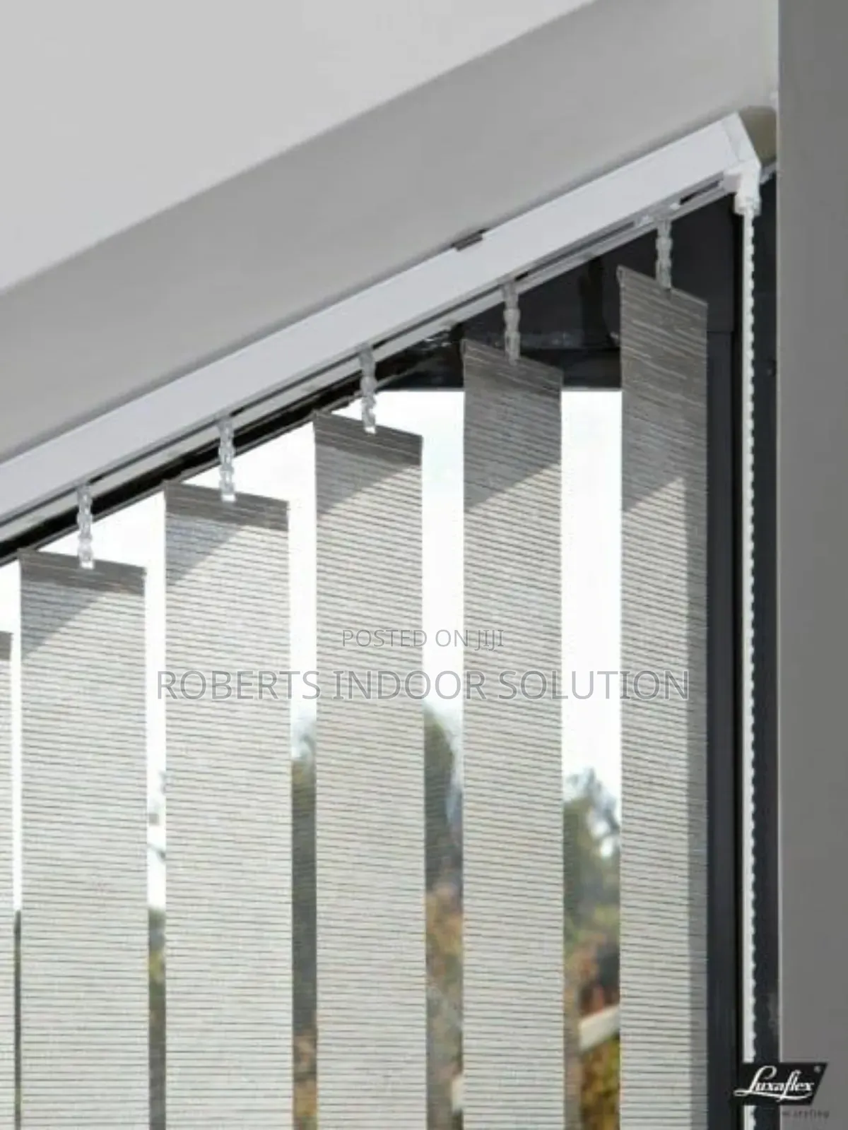Vertical Blinds Whispering Windows ,Soft Light Light