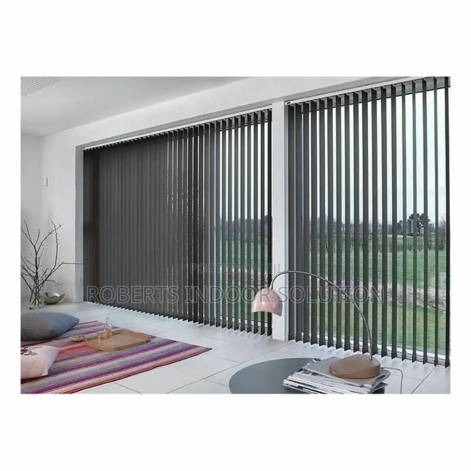 Vertical Blinds Whispering Windows ,Soft Light Light