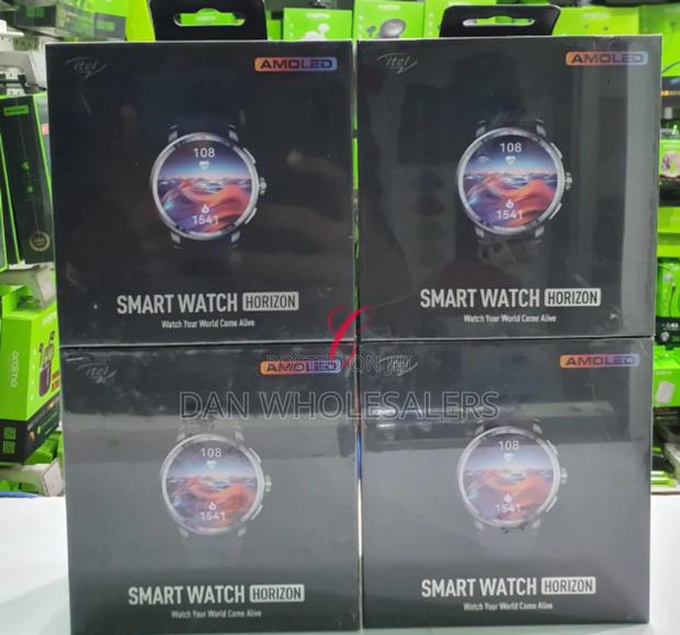 Itel Horizon Isw-N8 1.43"Amoled* Smart Watch Rubber Straps