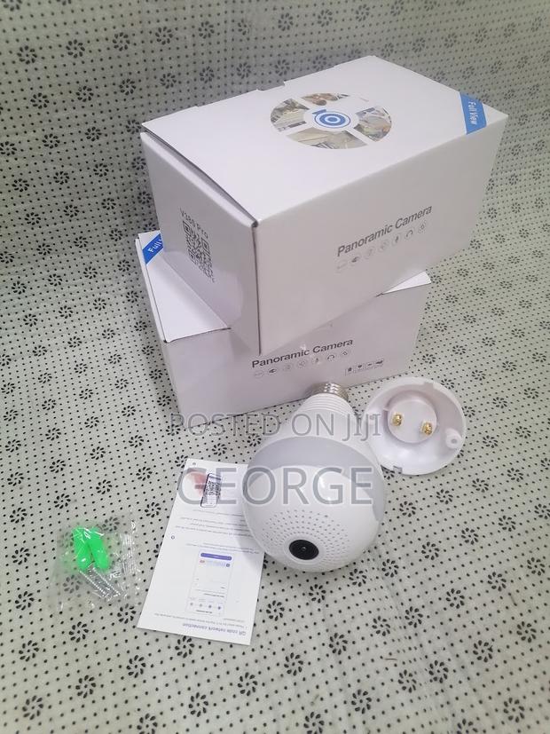 Quality Panoramic CCTV Bulb Nanny Camera