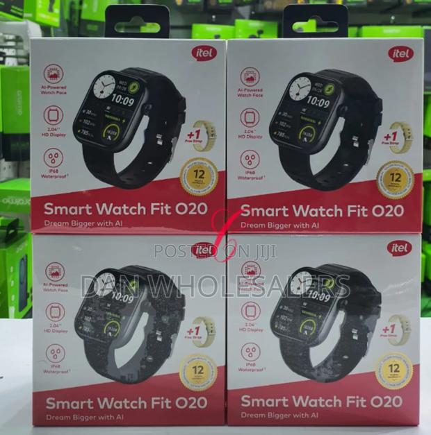 Itel Smart Watch Fit 020 Isw- Ip68 Waterproof Smart Watch
