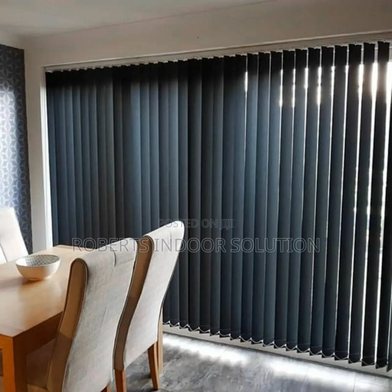With Vertical Blinds,Keep Light In,Keep World Out