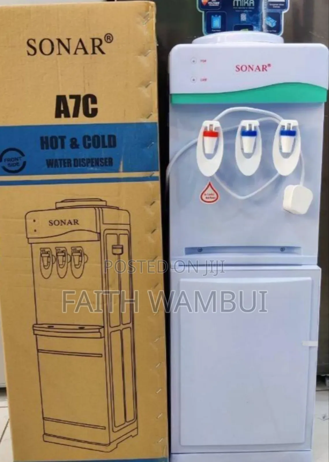 Sonar Hot, Cold and Warm Water Dispenser/Water Dispenser